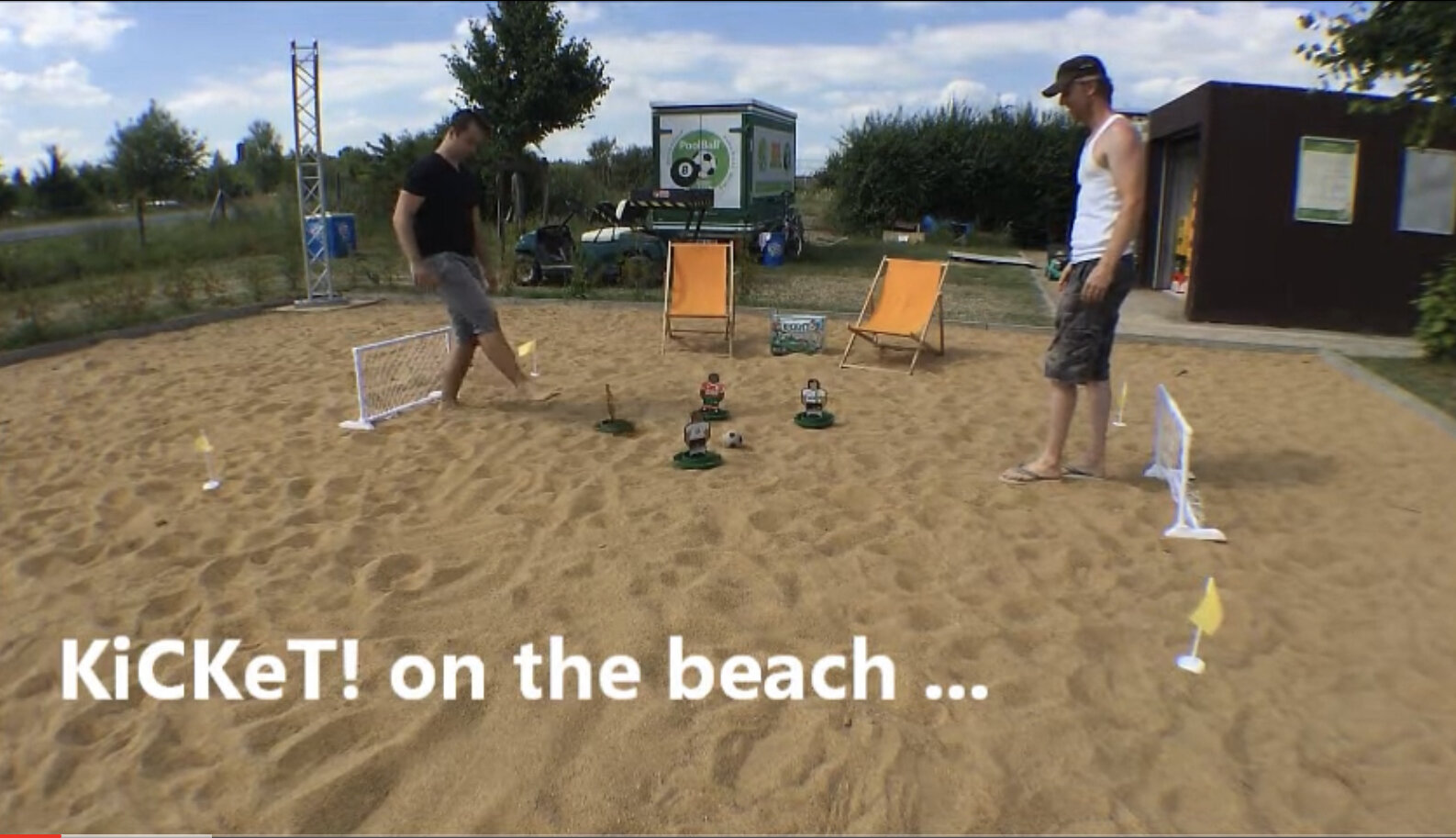 KiCKeT! am Strand!