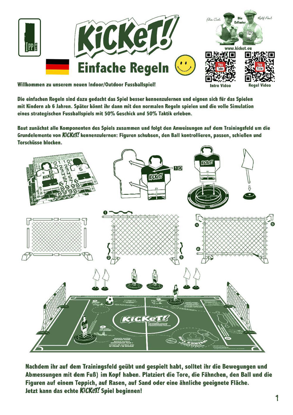 KiCKeT! - Regeln 1/4
