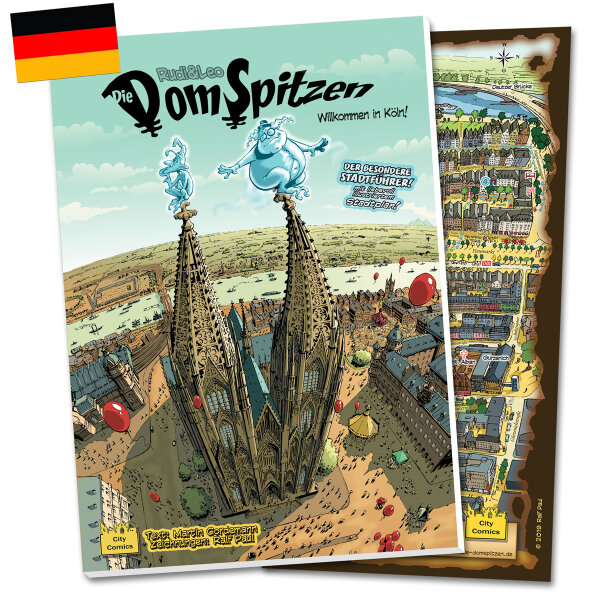 Die DomSpitzen Band #1 - Köln-Comic, Geschichtsbuch und Stadtführer
