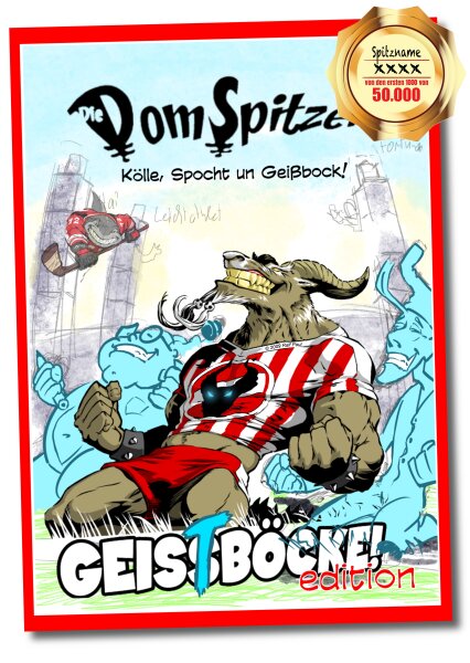 VORBESTELLUNG, LIMITIERT! - DomSpitzen - Band #4 - (Geissbock Fan Cover)